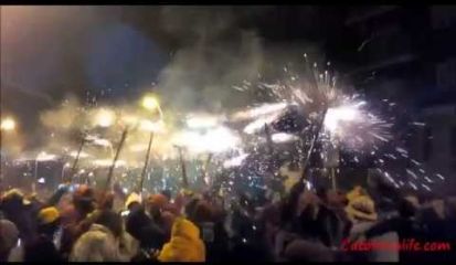 Embedded thumbnail for Correfoc a Blanes 2015