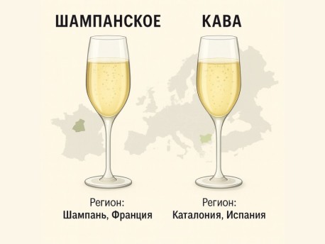 Почему Кава – это не шампанское