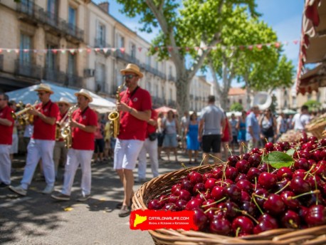32-я Праздник черешни и Céret de Bandas 2026 в Сере: майский уик-энд вкуса, музыки и каталонского характера