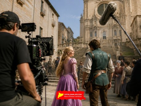Disney превращает Жирону в королевство Рапунцель: в Старом городе начались съёмки новой Рапунцель в Жироне - «Запутанной истории»