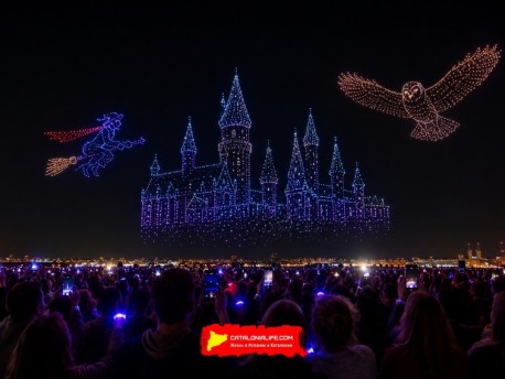 DroneArt Show: Harry Potter в Барселоне 17 июля 2026 года: магия в небе над Parc del Fòrum