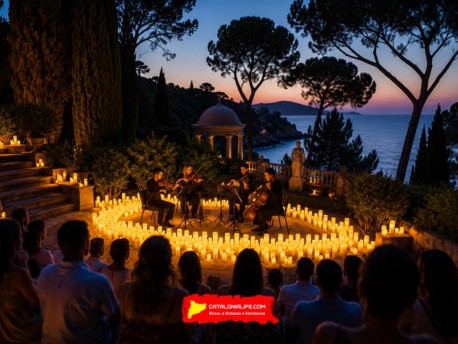 Концерты Candlelight в садах Санта-Клотильда в Льорет-де-Мар: Queen, ABBA и музыка Ханса Циммера