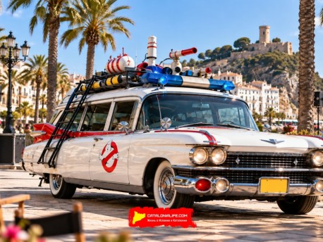 Легендарный автомобиль «Охотников за привидениями» ECTO-1 покажут в Бланесе 10 октября 2026 года