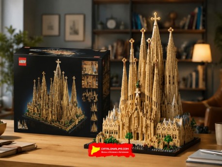 LEGO выпустит самый большой набор в своей истории — модель Саграда-Фамилия из 12 060 деталей