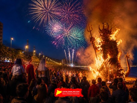 Майский праздник в Бадалоне 2026: Festes de Maig de Badalona — Сан-Анастаси, Сожжение Дьявола и главный месяц городской жизни