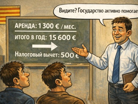 Налоговый вычет за аренду жилья в Каталонии: до 500 евро можно вернуть при подаче декларации в 2026 году