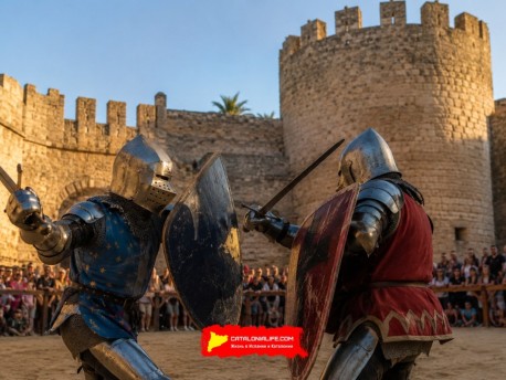 Средневековые поединки Combates de Lucha Medieval в замке Сантьяго в Санлукар-де-Баррамеда 25 июля 2026