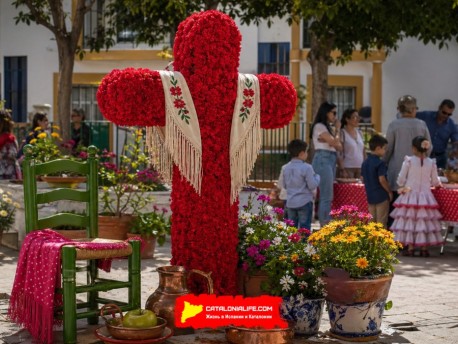 Традиционный праздник Майского креста в Колледже Святого Розария в Мотриле в 2026: Cruz de Mayo del Colegio Santo Rosario