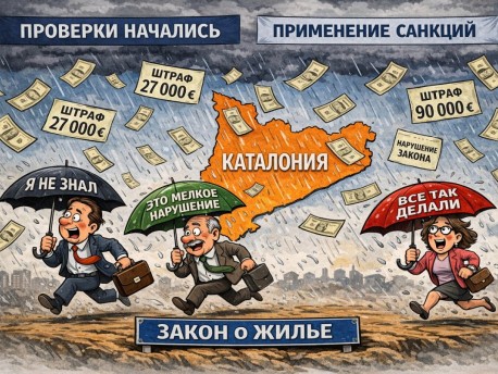Жёсткий курс против арендодателей: Каталония начала реально штрафовать за нарушения закона о жилье