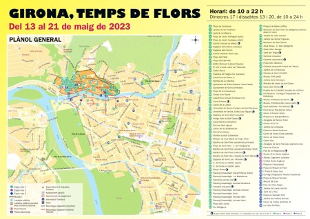 Погружение в мир цветов на фестивале "Girona, Temps de Flors", 2023