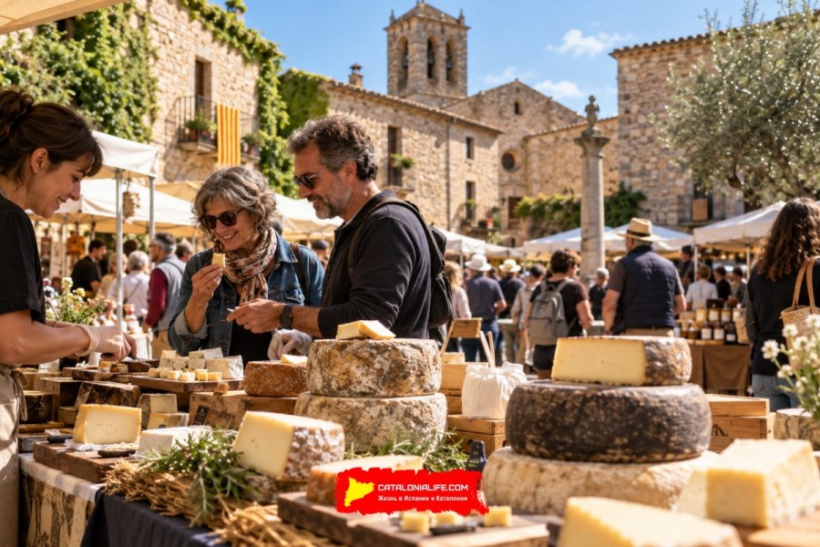 30-я Каталонская ярмарка ремесленного сыра в Льядо (30a Fira Catalana del Formatge Artesà de Lladó): большой гастрономический праздник 20 сентября 2026 года