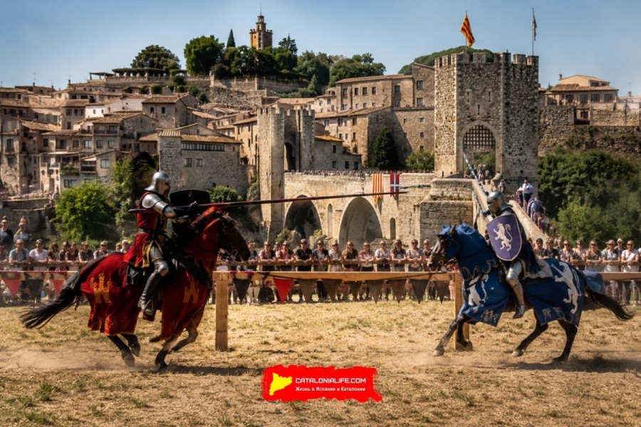39-й фестиваль «Средневековый Бесалу» (Besalú Medieval 2026): рыцари, огонь и три дня Средневековья