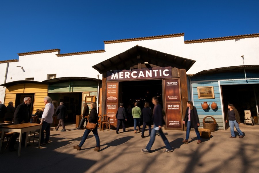 Рождественская ярмарка Mercantic 2025 (Fira de Nadal a Mercantic) — 6–7 и 13–14 декабря, Сан-Кугат-дель-Вальес