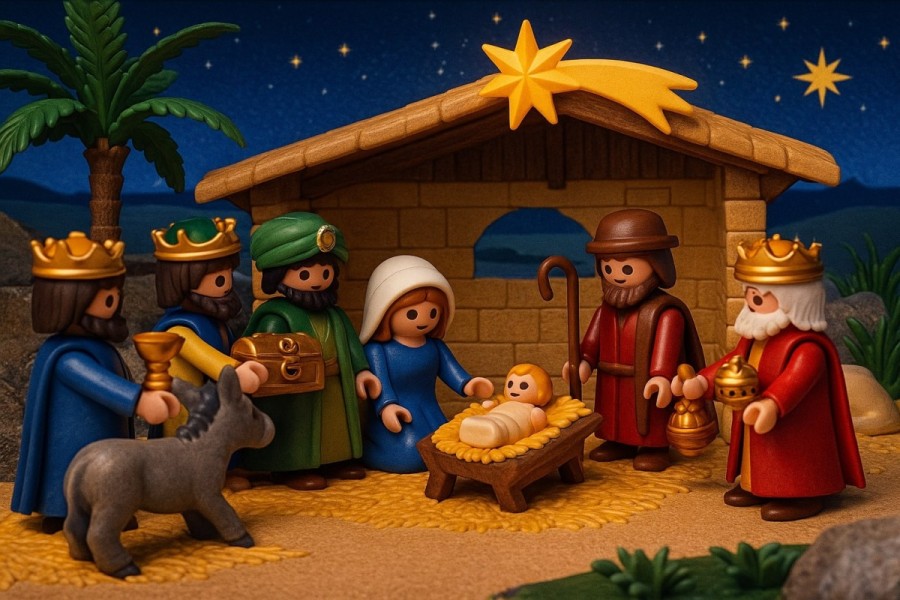 Игрушечный рождественский вертеп в Бульясе, Мурсия