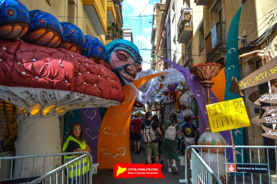 Феста Майор де Грасиа (Festa Major de Gràcia) 2024: Величественный Праздник Традиций и Творчества в Сердце Барселоны