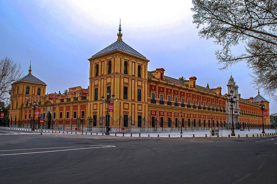 Дворец Сан-Тельмо, Севилья / Palacio de San Telmo . 10 самых красивых дворцов в Испании