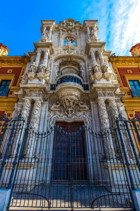 Дворец Сан-Тельмо, Севилья / Palacio de San Telmo . 10 самых красивых дворцов в Испании