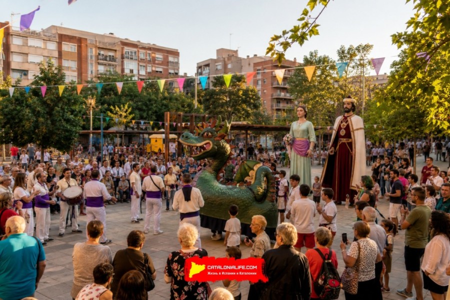 Festa Major de Nou Barris 2026: главный праздник района Ноу-Баррис в Барселоне с 14 по 17 мая