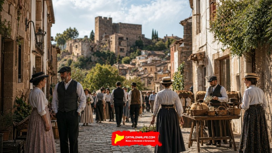Вилафамес 1900. Показ традиционной жизни: историческая реконструкция в одном из самых красивых городков Испании
