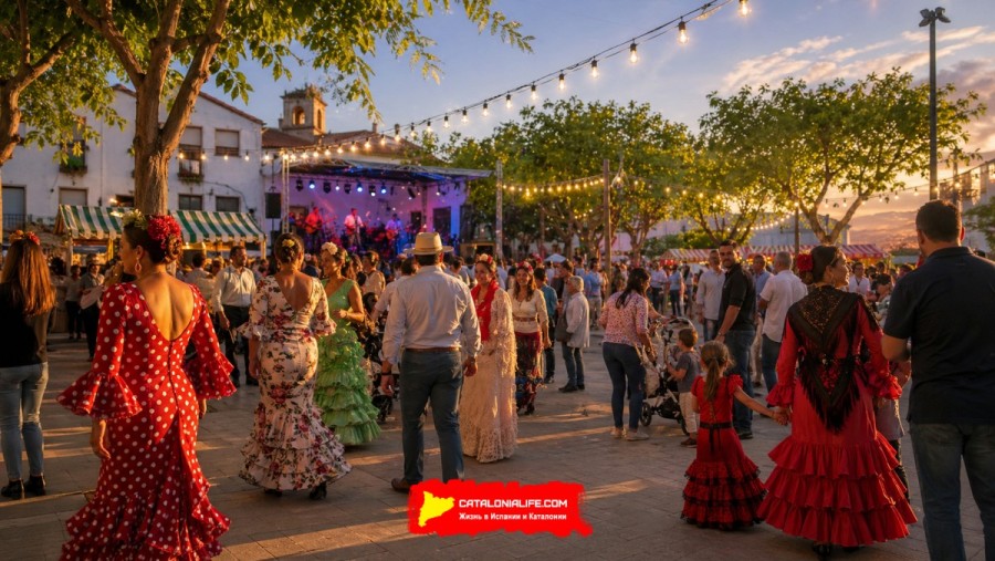 Апрельская ярмарка района Ла-Плантера (Feria de Abril de la Plantera) в Бланесе: музыка, фламенко и праздник 2 мая