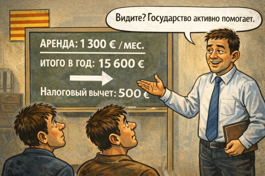 Налоговый вычет за аренду жилья в Каталонии: до 500 евро можно вернуть при подаче декларации в 2026 году