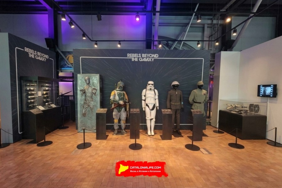 Бесплатная выставка «Повстанцы за пределами Галактики» (Rebels Beyond the Galaxy) в Барселоне: мир Star Wars в CASA CUPRA Raval