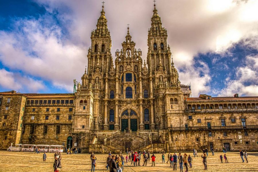 Сантьяго-де-Компостелла. Путешествие к истокам католицизма. Кафедральный собор Святого Иакова (Catedral de Santiago de Compostela).