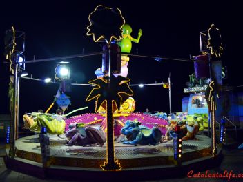 Главный Фестиваль в Бланесе 2015. Ярмарка аттракционов (Fiesta Mayor de Blanes 2015. Feria de Atracciones)