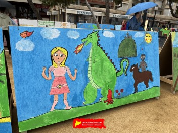 38-й Конкурс рисунков в честь Святого Георгия в Бланесе, 2025 / El XXXVIII Concurs de Murals de Sant Jordi de Blanes