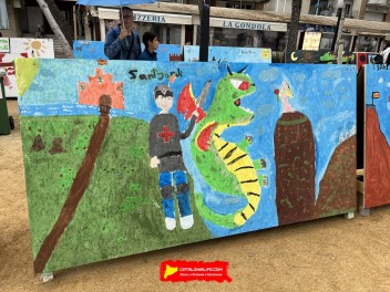 38-й Конкурс рисунков в честь Святого Георгия в Бланесе, 2025 / El XXXVIII Concurs de Murals de Sant Jordi de Blanes