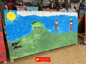 38-й Конкурс рисунков в честь Святого Георгия в Бланесе, 2025 / El XXXVIII Concurs de Murals de Sant Jordi de Blanes