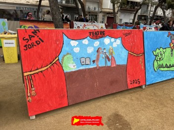 38-й Конкурс рисунков в честь Святого Георгия в Бланесе, 2025 / El XXXVIII Concurs de Murals de Sant Jordi de Blanes