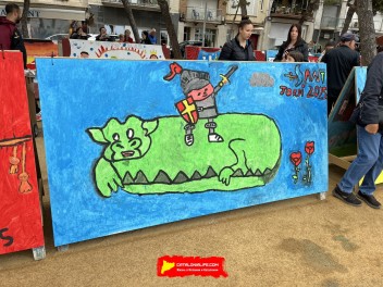 38-й Конкурс рисунков в честь Святого Георгия в Бланесе, 2025 / El XXXVIII Concurs de Murals de Sant Jordi de Blanes