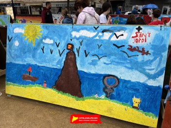 38-й Конкурс рисунков в честь Святого Георгия в Бланесе, 2025 / El XXXVIII Concurs de Murals de Sant Jordi de Blanes