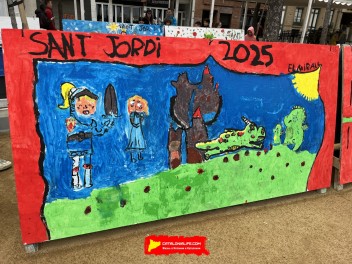 38-й Конкурс рисунков в честь Святого Георгия в Бланесе, 2025 / El XXXVIII Concurs de Murals de Sant Jordi de Blanes