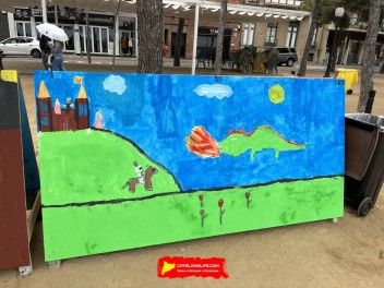 38-й Конкурс рисунков в честь Святого Георгия в Бланесе, 2025 / El XXXVIII Concurs de Murals de Sant Jordi de Blanes