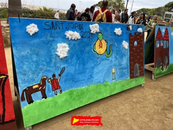38-й Конкурс рисунков в честь Святого Георгия в Бланесе, 2025 / El XXXVIII Concurs de Murals de Sant Jordi de Blanes