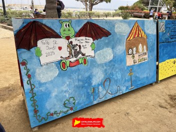 38-й Конкурс рисунков в честь Святого Георгия в Бланесе, 2025 / El XXXVIII Concurs de Murals de Sant Jordi de Blanes