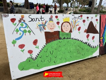 38-й Конкурс рисунков в честь Святого Георгия в Бланесе, 2025 / El XXXVIII Concurs de Murals de Sant Jordi de Blanes