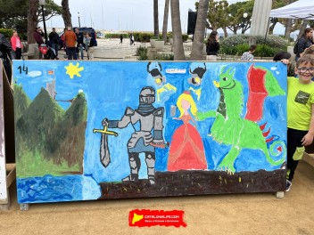 38-й Конкурс рисунков в честь Святого Георгия в Бланесе, 2025 / El XXXVIII Concurs de Murals de Sant Jordi de Blanes