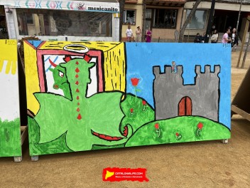 38-й Конкурс рисунков в честь Святого Георгия в Бланесе, 2025 / El XXXVIII Concurs de Murals de Sant Jordi de Blanes
