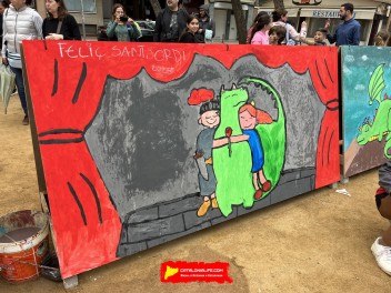 38-й Конкурс рисунков в честь Святого Георгия в Бланесе, 2025 / El XXXVIII Concurs de Murals de Sant Jordi de Blanes