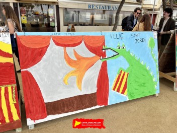 38-й Конкурс рисунков в честь Святого Георгия в Бланесе, 2025 / El XXXVIII Concurs de Murals de Sant Jordi de Blanes