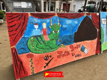 38-й Конкурс рисунков в честь Святого Георгия в Бланесе, 2025 / El XXXVIII Concurs de Murals de Sant Jordi de Blanes