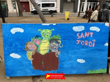 38-й Конкурс рисунков в честь Святого Георгия в Бланесе, 2025 / El XXXVIII Concurs de Murals de Sant Jordi de Blanes