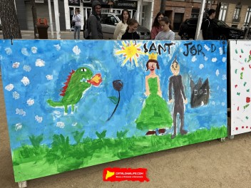 38-й Конкурс рисунков в честь Святого Георгия в Бланесе, 2025 / El XXXVIII Concurs de Murals de Sant Jordi de Blanes
