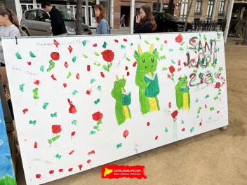 38-й Конкурс рисунков в честь Святого Георгия в Бланесе, 2025 / El XXXVIII Concurs de Murals de Sant Jordi de Blanes