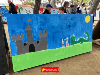 38-й Конкурс рисунков в честь Святого Георгия в Бланесе, 2025 / El XXXVIII Concurs de Murals de Sant Jordi de Blanes