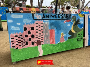 38-й Конкурс рисунков в честь Святого Георгия в Бланесе, 2025 / El XXXVIII Concurs de Murals de Sant Jordi de Blanes