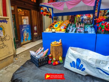 Улица Хоан Бланкес де Байш де Тот (Carrer de Joan Blanques de Baix de Tot): «Голландия JBdbDt» — прогулка по голландскому пейзажу. (‘Holanda JBdbDt’. Un passeig pel paisatge holandès.) - Феста Майор де Грасиа 2024 (Festa Major de Gràcia 2024)